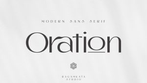 Oration Font › Fontesk