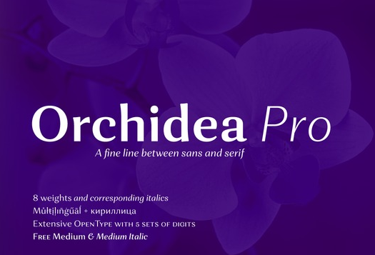 Orchidea Pro Font Family