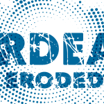 ORDEAL eroded Font