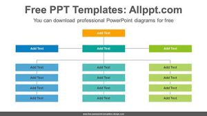 Organization chart PowerPoint Diagram