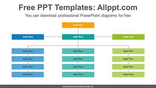 Organization chart PowerPoint Diagram