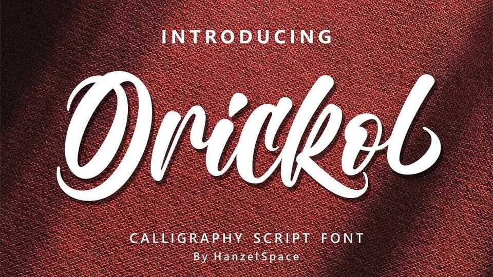 Orickol Font › Fontesk