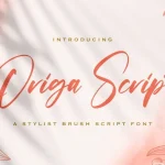 Origa Script Font