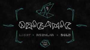 Origamic Font Family › Fontesk