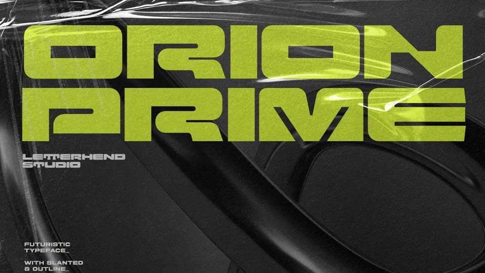 Orion Prime Font › Fontesk