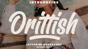 Orittish Font › Fontesk