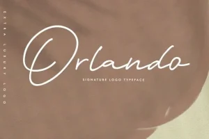 Orlando Signature Script Font