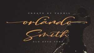 Orlando Smith Script Font › Fontesk