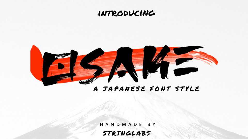 Osake Font › Fontesk