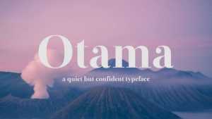 Otama Font › Fontesk