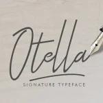 Otella Signature Font