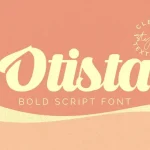 Otista Bold Script Font