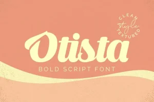 Otista Bold Script Font