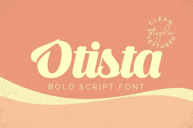 Otista Bold Script Font