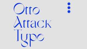 Otto Attack Type Font › Fontesk