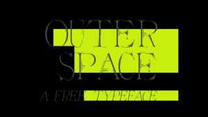 Outer Space Font › Fontesk
