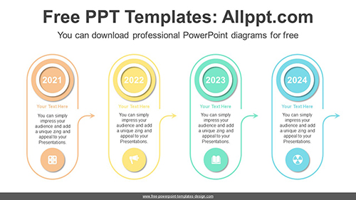 Oval Banner PowerPoint Diagram Template