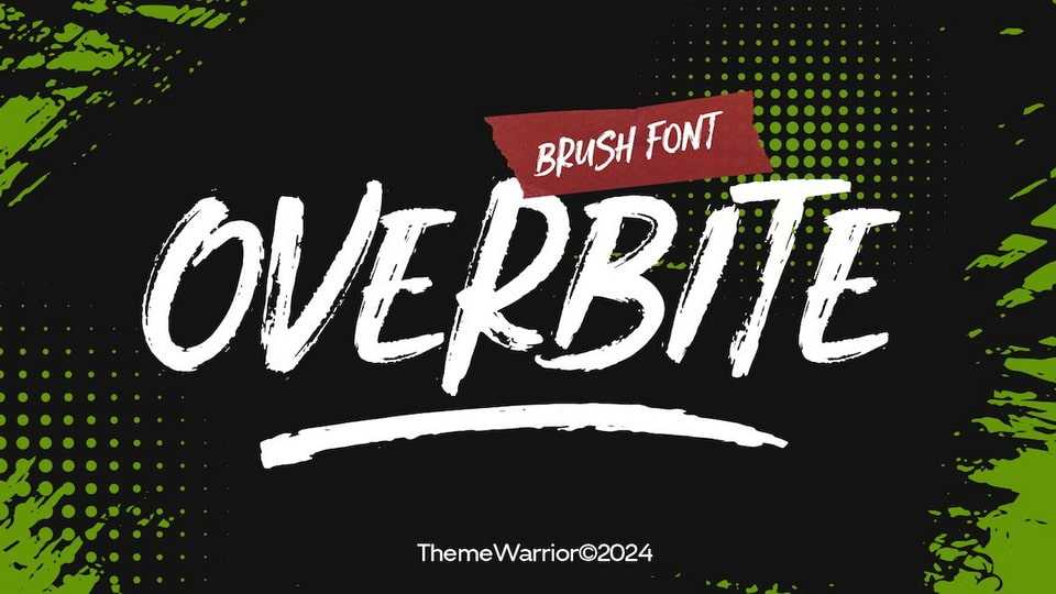 Overbite Font › Fontesk