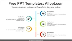 Overlapped circle list PowerPoint Diagram Template