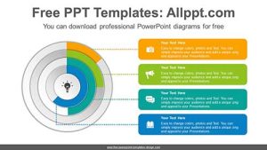 Overlapping Circle Banners PPT Diagram