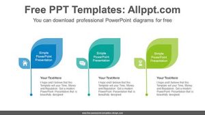 Overlapping Leaves PowerPoint Diagram