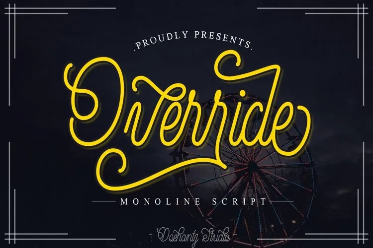 Override Font