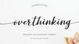 Overthinking Font › Fontesk