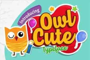 Owl Cute Script Font