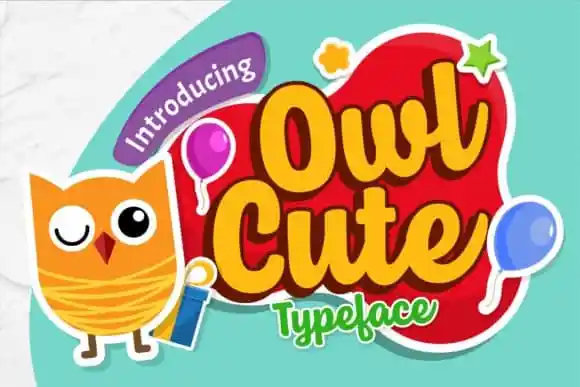 Owl Cute Script Font