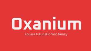 Oxanium Font Family › Fontesk