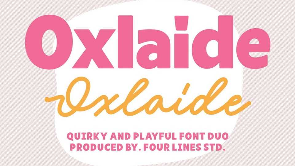 Oxlaide Font › Fontesk