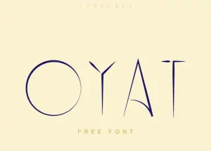 Oyat Display Font