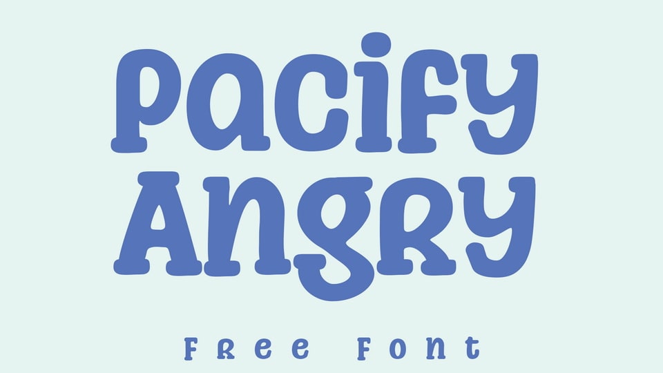 Pacify Angry Font › Fontesk