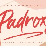 Padrox Brush Font