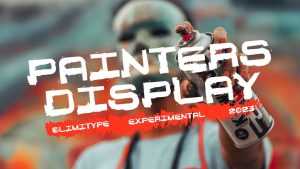 Painters Display Font › Fontesk