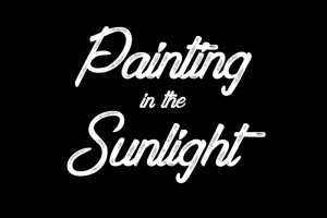 Painting in the Sunlight Font