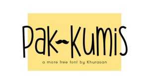Pak Kumis Font › Fontesk