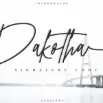 Pakotha Handwritten Font - Fonte Grátis Pakotha Handwritten Font