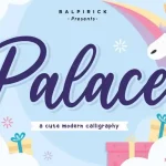 Palace Cute Calligraphy Font