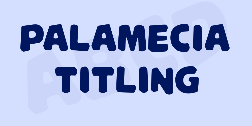 Palamecia Titling Font
