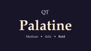 Palatine Font Family › Fontesk