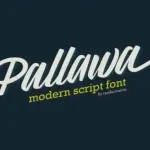 Pallawa Modern Script Font