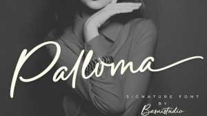 Palloma Font › Fontesk