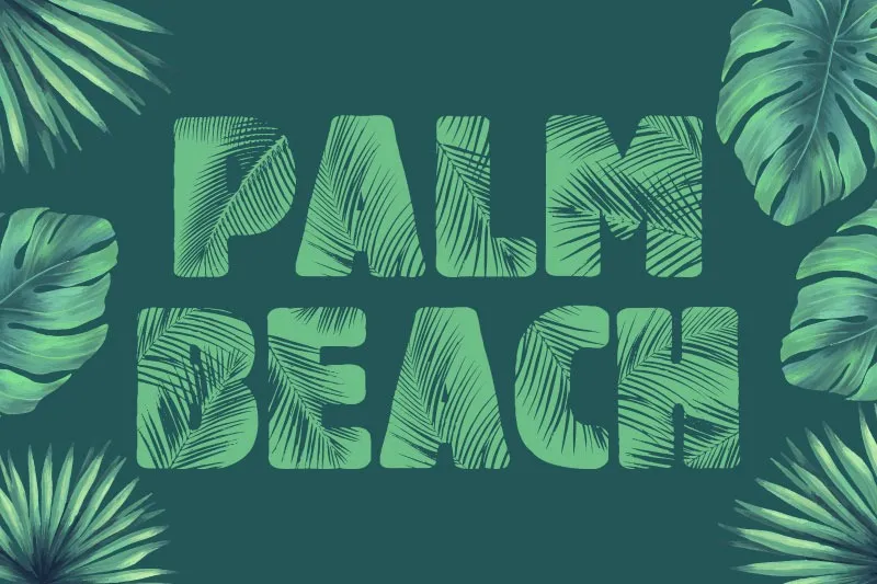 Palm Beach Font
