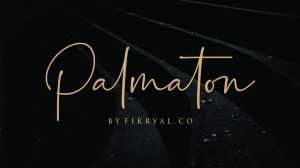 Palmaton Font › Fontesk