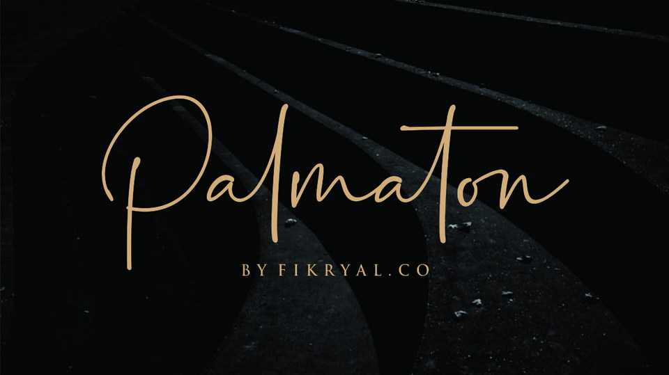 Palmaton Font › Fontesk