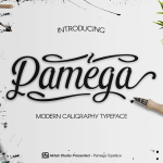 Pamega Script Font