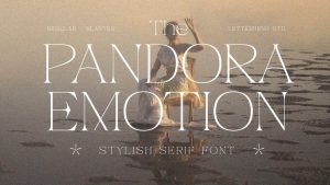 Pandora Emotion Font › Fontesk