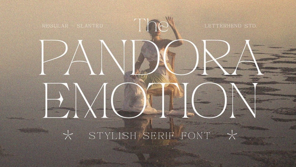 Pandora Emotion Font › Fontesk
