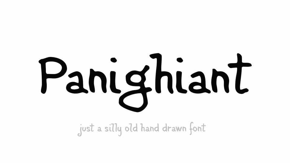 Panighiant Font › Fontesk